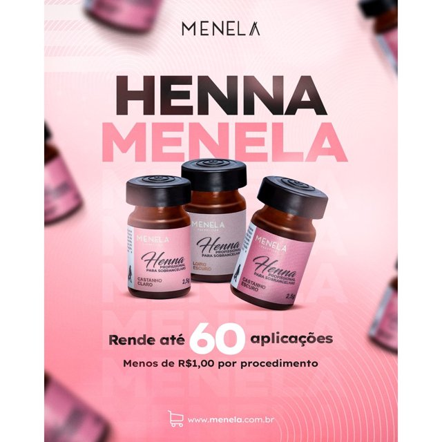 HENNA MENELA CASTANHO ESCURO