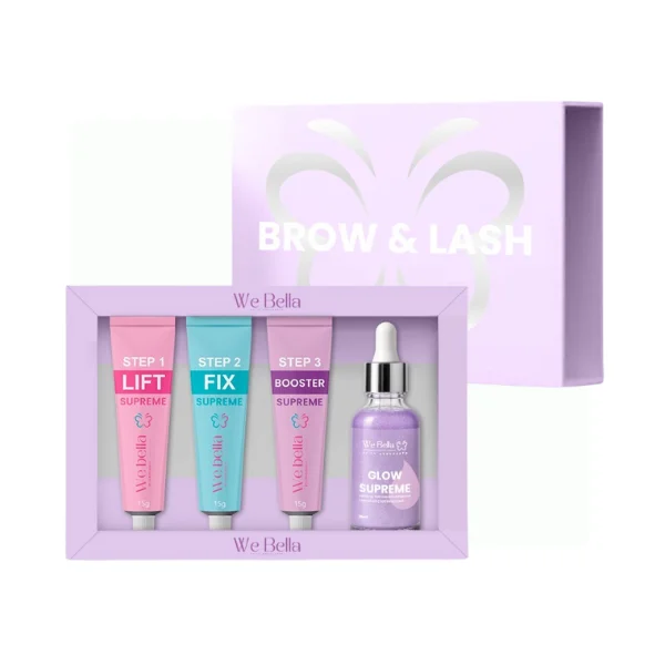 KIT BROW & LASH SUPREME WE BELLA